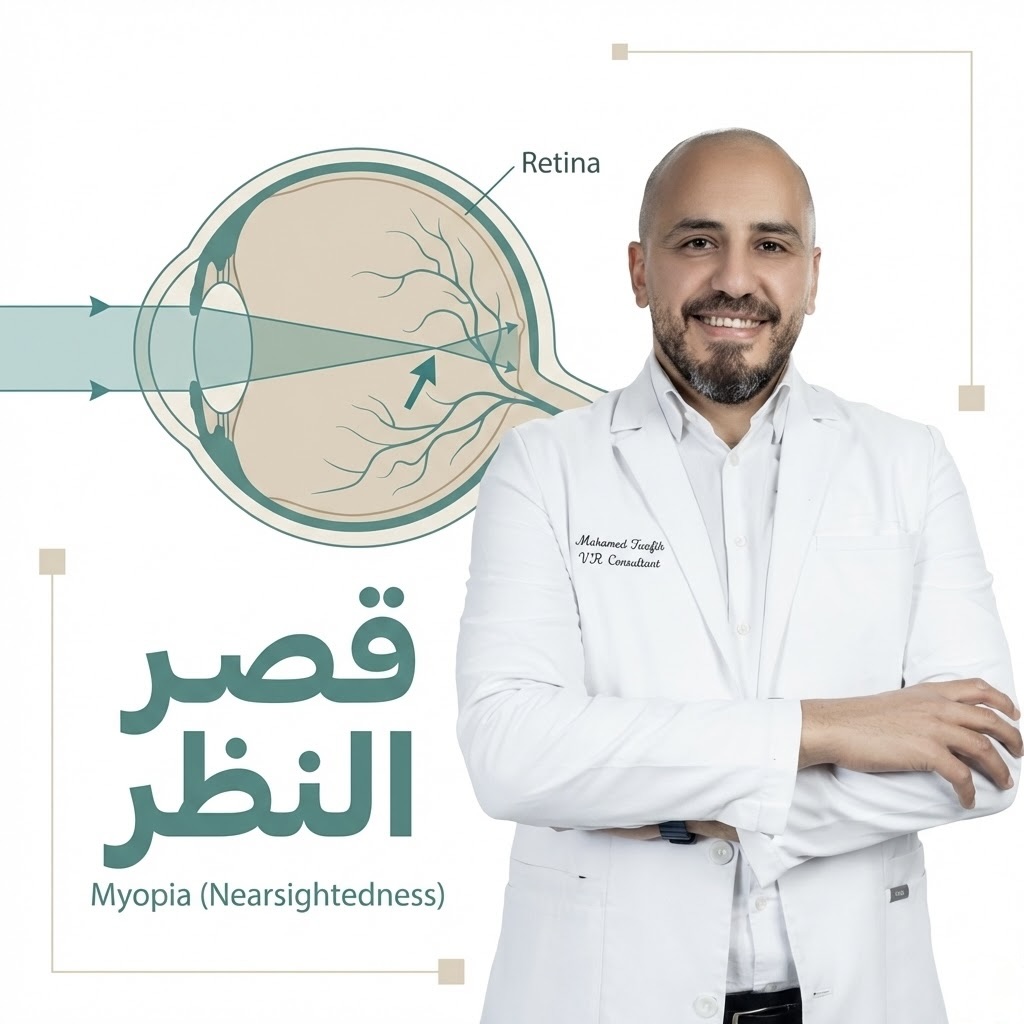 رمز قصر النظر