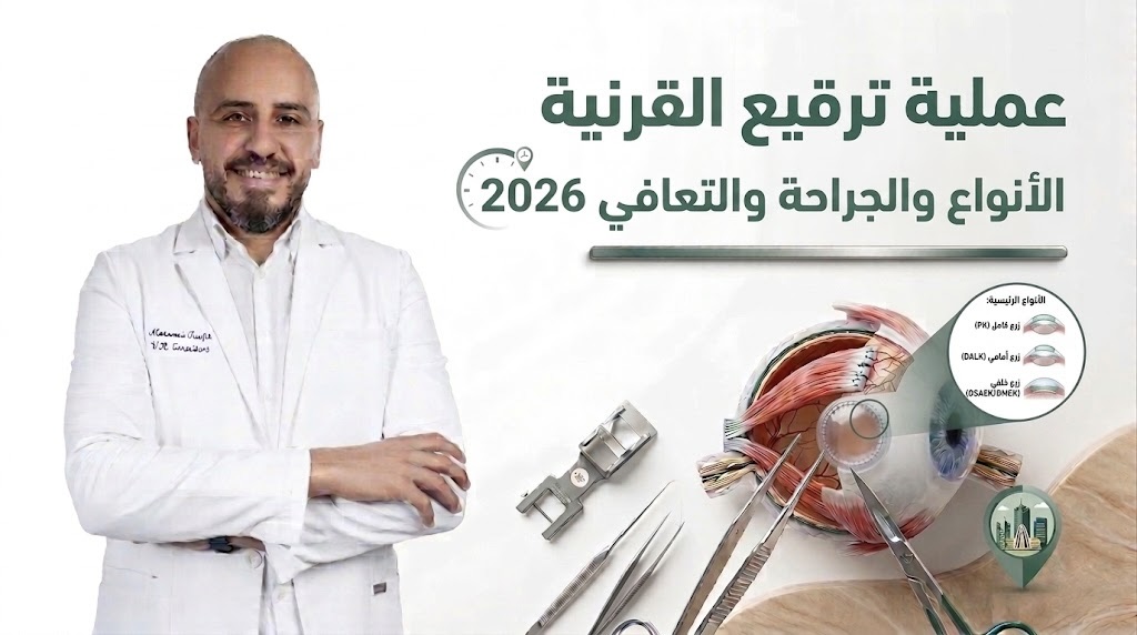 عملية ترقيع القرنية | الجراحة والتعافي 2026